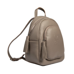Women backpack 300g 01 cappuccino