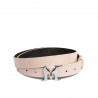 Women belt 41m patent nude
