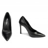 Women stylish, elegant shoes 1302 black