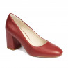 Women stylish, elegant shoes 1305 bordo