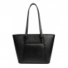 Women shoulder bag 021g black safiano
