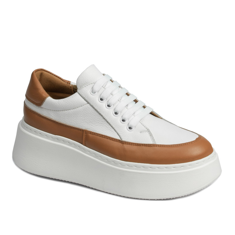 Women sport shoes 6070 white combined