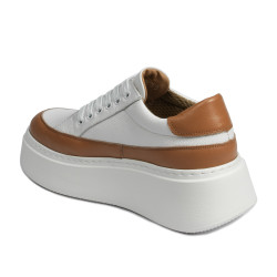 Women sport shoes 6070 white combined