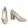 Women stylish, elegant shoes 1305 sand