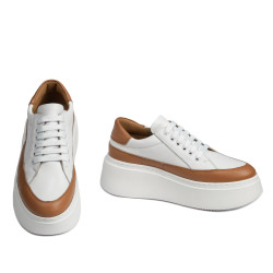 Women sport shoes 6070 white combined