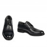 Men stylish, elegant shoes 965 a gray