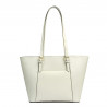 Women shoulder bag 021g beige safiano