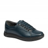 Teenagers stylish, elegant shoes 8000 indigo