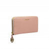 Portofel dama 200g pink pudra safiano