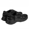 Pantofi sport  barbati 966 black combined