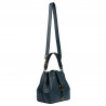 Women shoulder bag 018g blue elefant