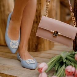 Women dancers 1301 baby blue