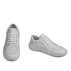 Women casual shoes 6071 white