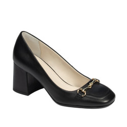 Women stylish, elegant shoes 1304 black