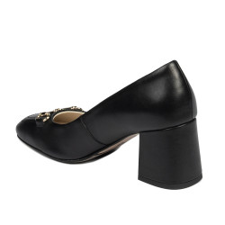 Women stylish, elegant shoes 1304 black