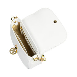 Women shoulder bag 017g white
