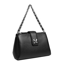 Women shoulder bag 003g 01 black