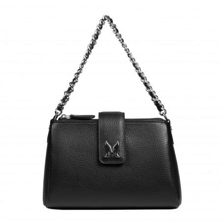 Women shoulder bag 003g 01 black