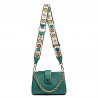 Women shoulder bag 003g biz green deschis