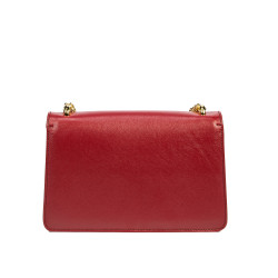 Women shoulder bag 010g red safiano