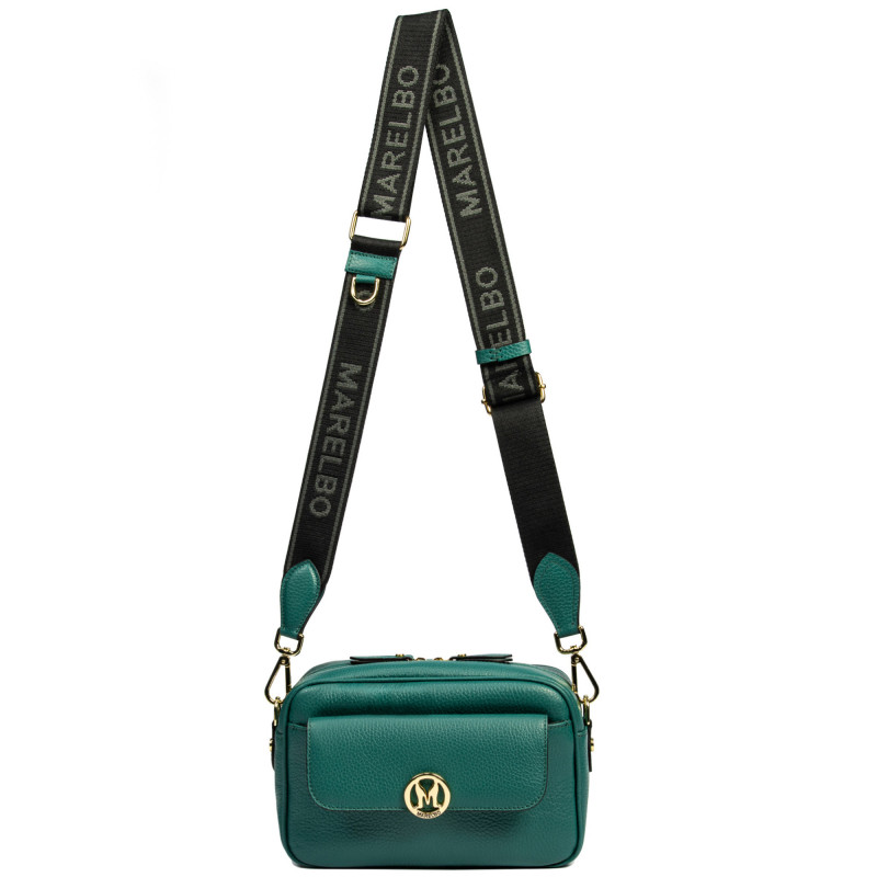 Women shoulder bag 014g biz green deschis
