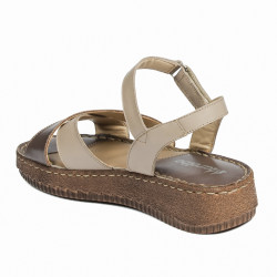 Women sandals 5102m sand combined