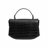Women hand bag 023g croco black