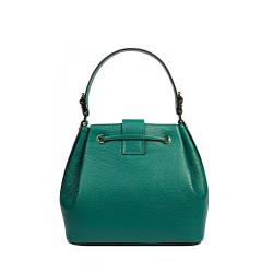 Women shoulder bag 018g biz green deschis