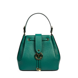 Women shoulder bag 018g biz green deschis