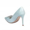 Women stylish, elegant shoes 1300 baby blue