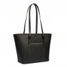 Women shoulder bag 021g black caviar
