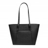 Women shoulder bag 021g 01 black caviar