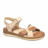 Women sandals 5103 pudra combined