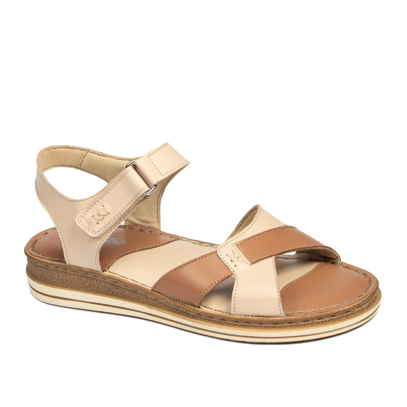 Women sandals 5103 pudra combined
