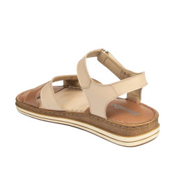 Women sandals 5103 pudra combined