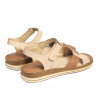 Women sandals 5103 pudra combined