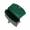 Women hand bag 023g croco green