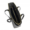 Women shoulder bag 021g black caviar
