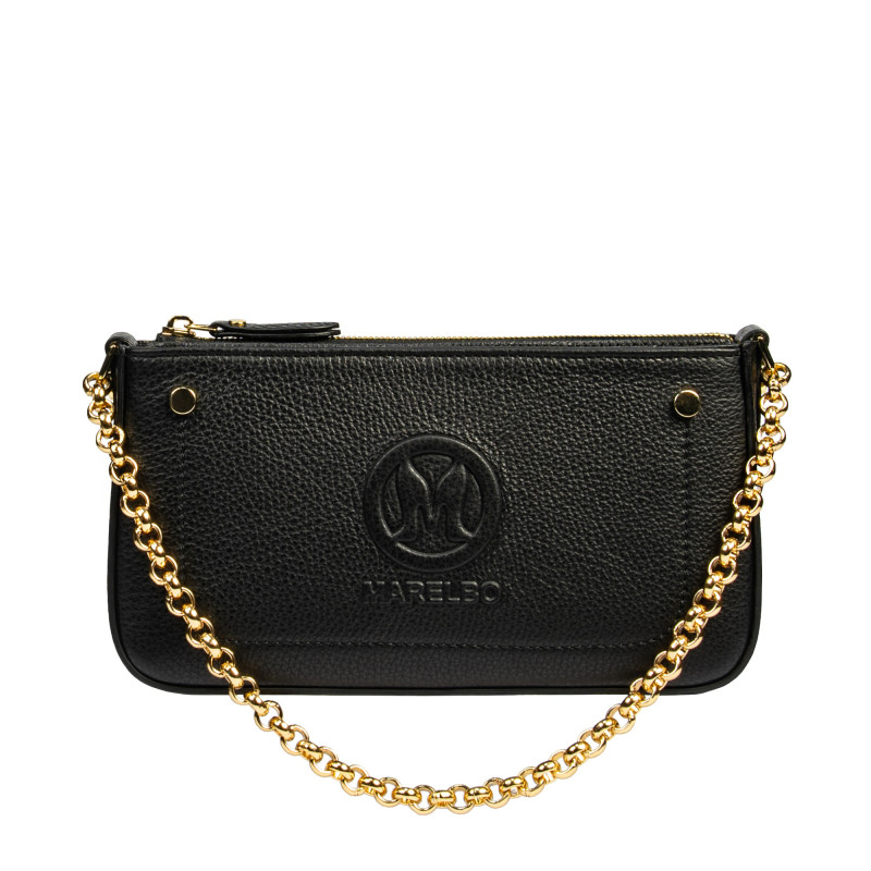 Women shoulder bag 024g biz black