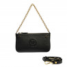Women shoulder bag 024g biz black