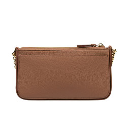 Women shoulder bag 024g biz brown cognac