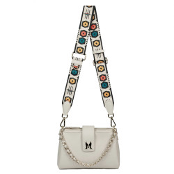 Women shoulder bag 003g panna