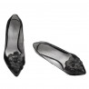 Women stylish, elegant shoes 1282 black