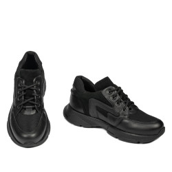 Teenagers stylish, elegant shoes 8001 black combined