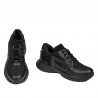 Teenagers stylish, elegant shoes 8001 black combined