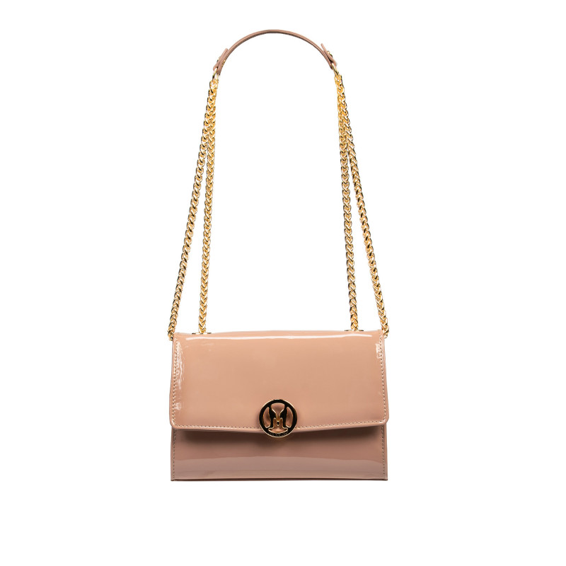 Women shoulder bag 013g patent nude