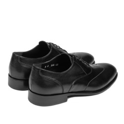 Men stylish, elegant shoes 964 black
