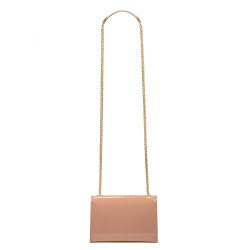 Women shoulder bag 013g patent nude