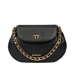 Women shoulder bag 026g biz black