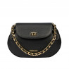 Women shoulder bag 026g biz black